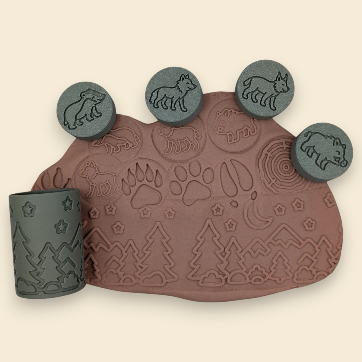 Stamps-Roller Pădure
